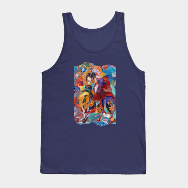 japanese art Tank Top by Prossori